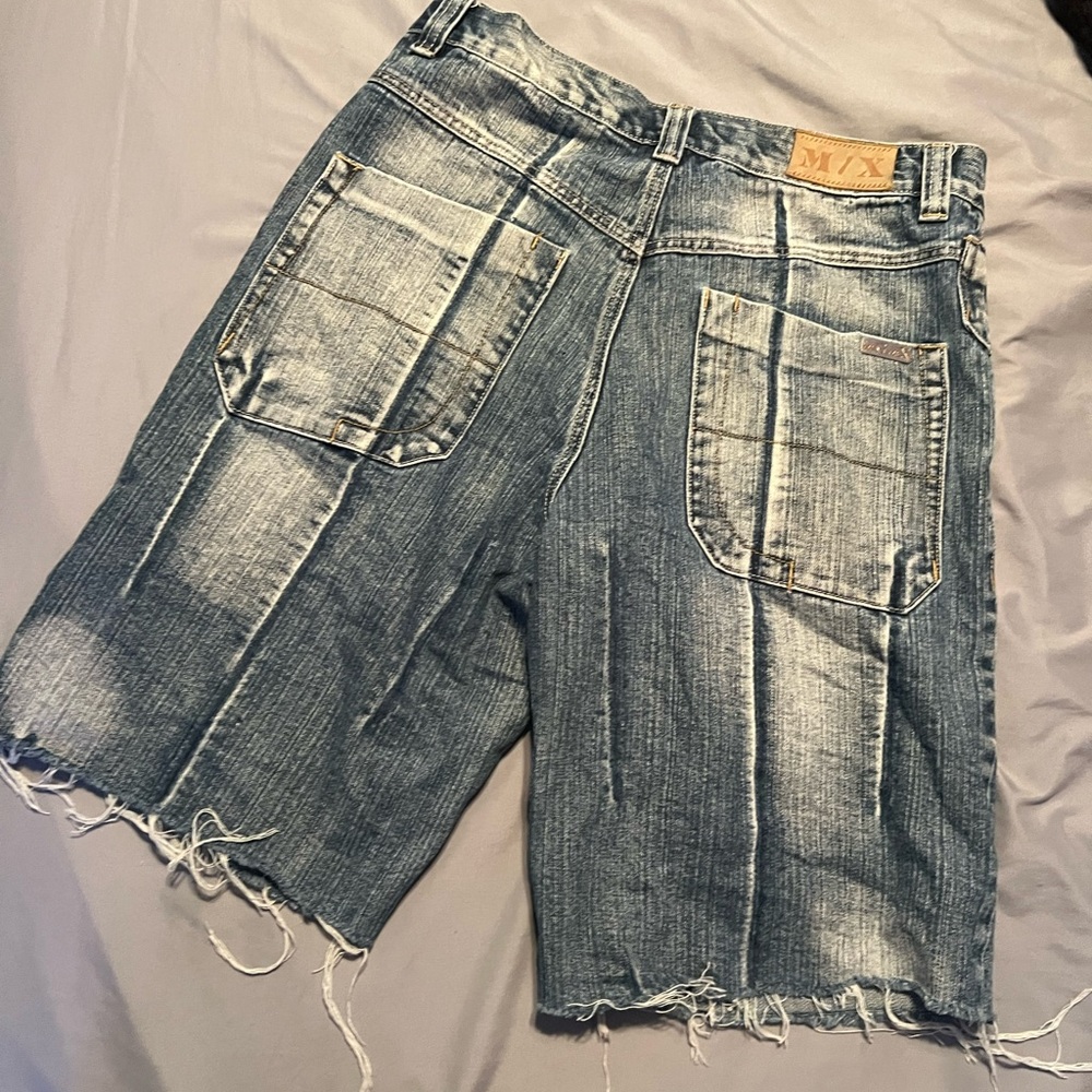 Denim Distressed Men Shorts